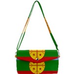 Flag Of The Mapuches Removable Strap Clutch Bag