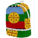 Flag Of The Mapuches Zip Bottom Backpack