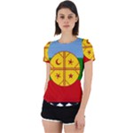 Flag Of The Mapuches Back Cut Out Sport T-Shirt