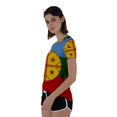 Short Sleeve Open Back T-Shirt 