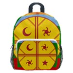 Flag Of The Mapuches Kids  Age 5-10 Lightweight School Backpack with Side Pockets