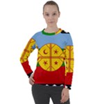 Flag Of The Mapuches Women s Long Sleeve Raglan T-Shirt