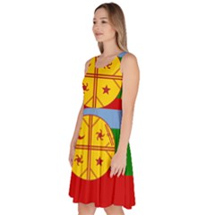 Knee Length Skater Dress With Pockets 