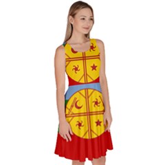 Knee Length Skater Dress With Pockets 