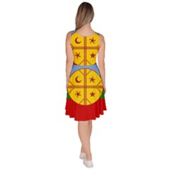 Knee Length Skater Dress With Pockets 