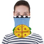 Flag Of The Mapuches Face Seamless Bandana (Adult)