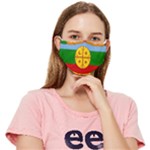 Flag Of The Mapuches Fitted Cloth Face Mask (Adult)