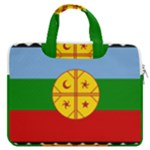 Flag Of The Mapuches MacBook Pro 15  Double Pocket Laptop Bag 