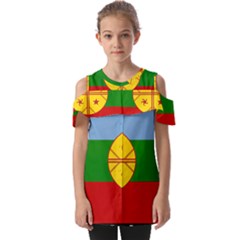 Fold Over Open Sleeve Top 
