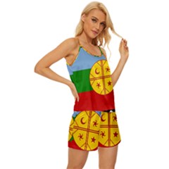 Satin Pajama Short Set 