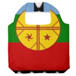 Flag Of The Mapuches Premium Foldable Grocery Recycle Bag
