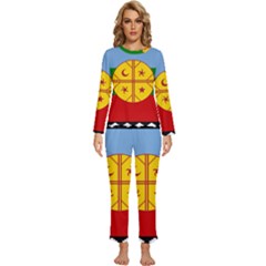 Womens  Long Sleeve Lightweight Pajamas Set 