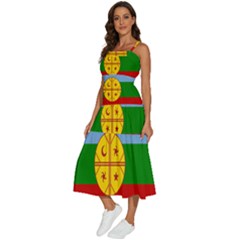 Sleeveless Shoulder Straps Boho Dress 