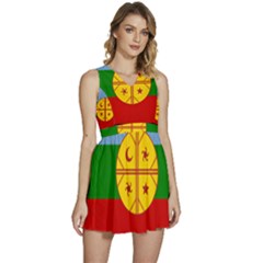 Sleeveless High Waist Mini Dress 