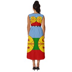Sleeveless Round Neck Midi Dress 