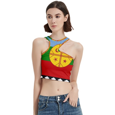 Flag Of The Mapuches Cut Out Top from ArtsNow.com