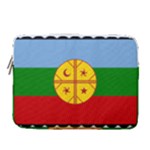 Flag Of The Mapuches 14  Vertical Laptop Sleeve Case With Pocket