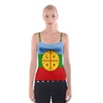 Flag Of The Mapuches Svg Spaghetti Strap Top