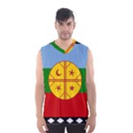 Flag Of The Mapuches Svg Men s Basketball Tank Top