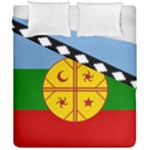 Flag Of The Mapuches Svg Duvet Cover Double Side (California King Size)