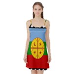 Flag Of The Mapuches Svg Satin Night Slip