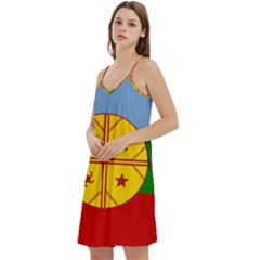 Mini Camis Dress With Pockets 