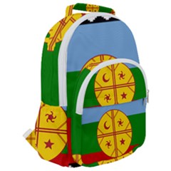 Rounded Multi Pocket Backpack 
