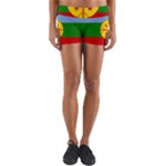 Flag Of The Mapuches Svg Yoga Shorts