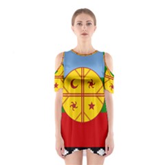 Shoulder Cutout One Piece Dress 