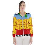 Flag Of The Mapuches Svg Women s Windbreaker