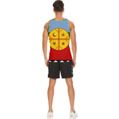 Men s Wide Collar Tank Top 