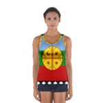 Flag Of The Mapuches Svg Sport Tank Top 