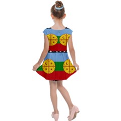 Kids  Cap Sleeve Dress 