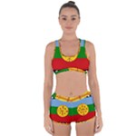 Flag Of The Mapuches Svg Racerback Boyleg Bikini Set