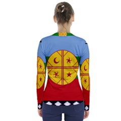 V-Neck Long Sleeve Top 