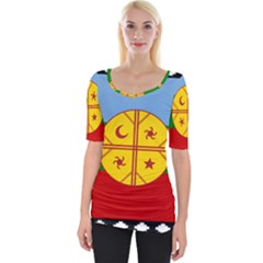 Wide Neckline T-Shirt 