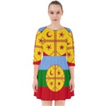 Flag Of The Mapuches Svg Smock Dress