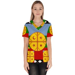 Women s V-Neck Scrub Top 