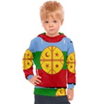 Flag Of The Mapuches Svg Kids  Hooded Pullover