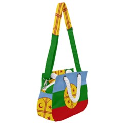 Rope Handles Shoulder Strap Bag 