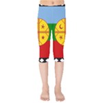 Flag Of The Mapuches Svg Kids  Capri Leggings 