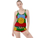 Flag Of The Mapuches Svg Boyleg Tankini Set 