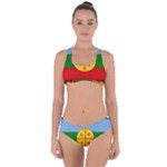 Flag Of The Mapuches Svg Criss Cross Bikini Set