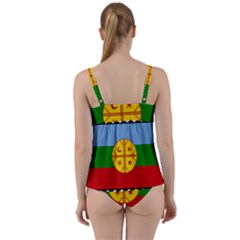 Twist Front Tankini Set 