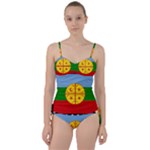 Flag Of The Mapuches Svg Sweetheart Tankini Set