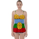 Flag Of The Mapuches Svg Babydoll Tankini Top