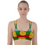 Flag Of The Mapuches Svg Line Them Up Sports Bra