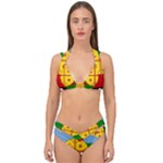 Flag Of The Mapuches Svg Double Strap Halter Bikini Set