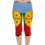 Flag Of The Mapuches Svg Velvet Capri Leggings 