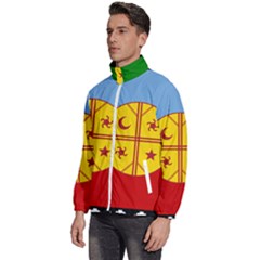 Men s High Neck Windbreaker 